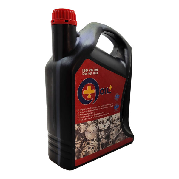 روغن دنده موتور آسانسور اویل پلاس مدل نیمه سنتتیک حجم 4 لیتر