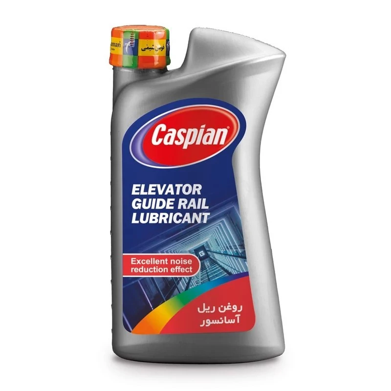روغن ریل آسانسور کاسپین مدل 012 حجم 1000 میلی لیتر مبتکران آسانسور Mobtakeranlift