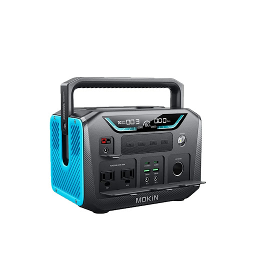 پاور استیشن مدل Mokin ظرفیت 12V ولت W600 وات ظرفیت 80000 میلیآمپر ساعت